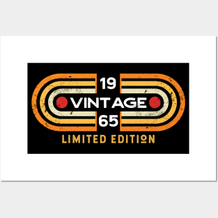 Vintage 1965 | Retro Video Game Style Posters and Art